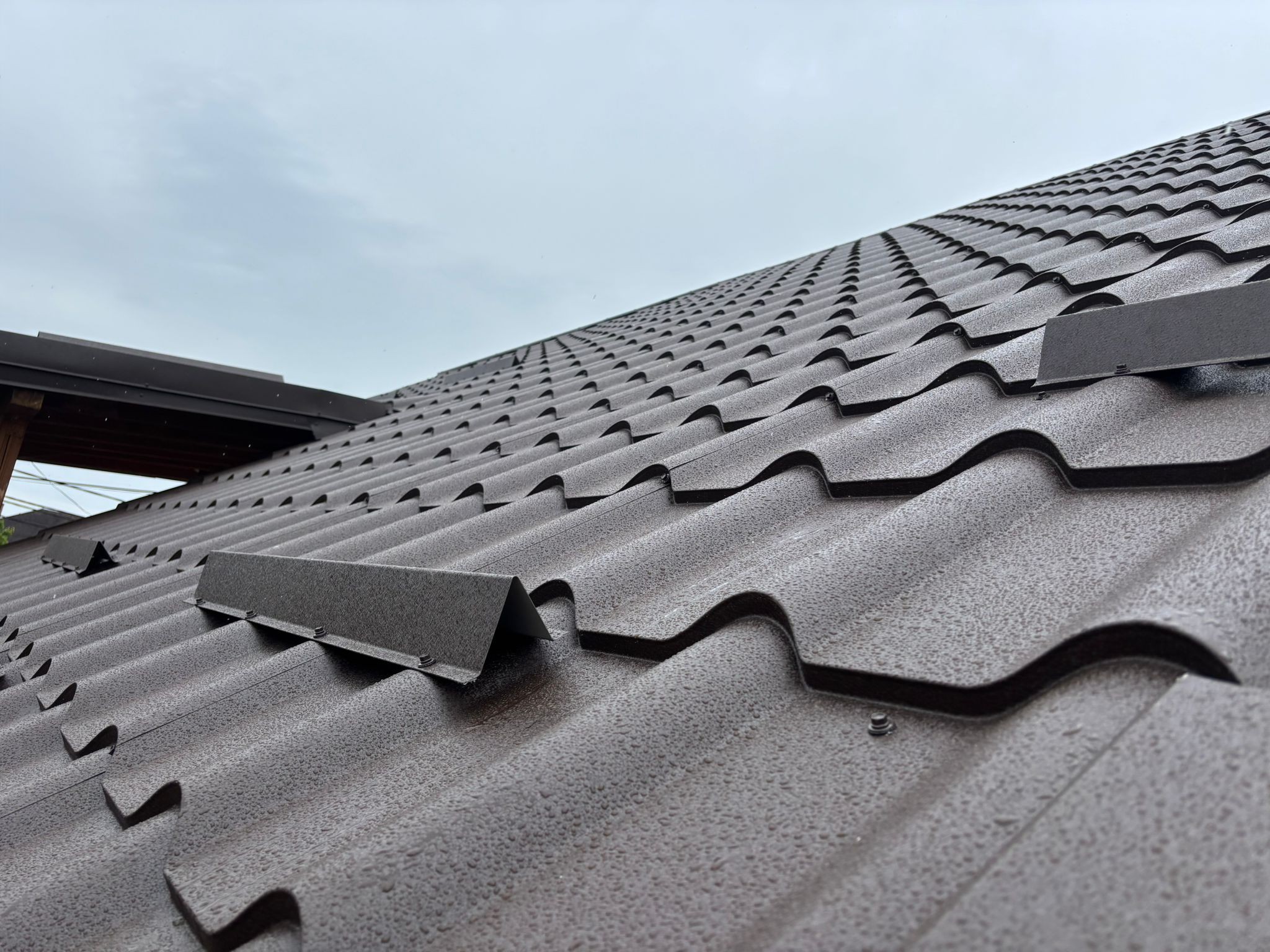 Acoperiș nou cu geam de mansardă